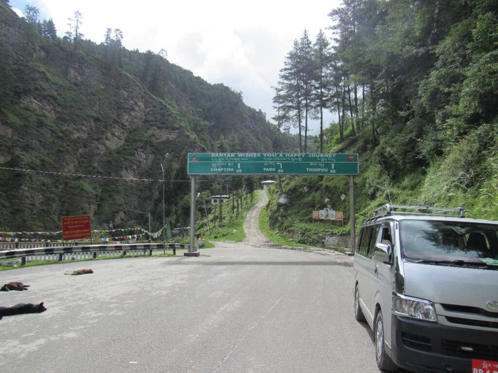 Drive to Thimphu