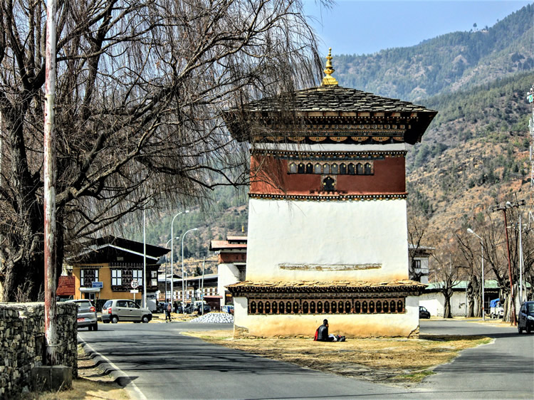 Leasure walk across Paro town (1)
