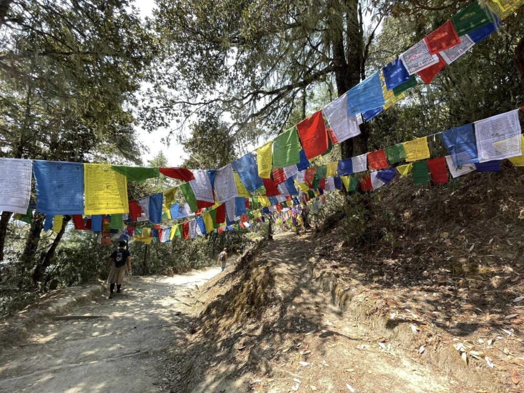 Leasure walk across Paro town